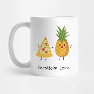 Cuteastrophe - kawaii - Pineapple-Pizza forbidden love Mug